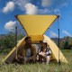 Палатка Naturehike P-Series NH18Z022-P 210T/65D, двухместная, серо-голубая, арт. 6927595783597 [NATUREHIKE]
